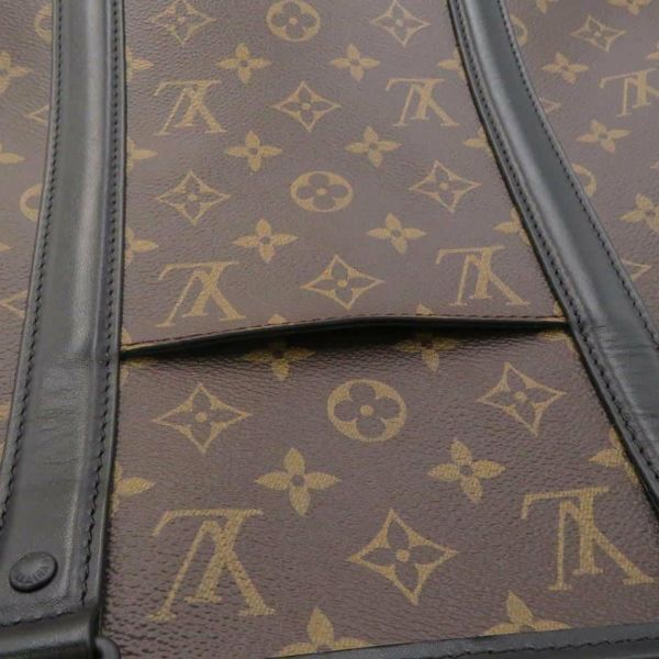 ルイヴィトン トートバッグ モノグラム・マカサー ウィークエンド M45734 2wayショルダーバッグ LOUIS VUITTON ブラック 黒