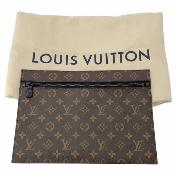 ルイヴィトン トートバッグ モノグラム・マカサー ウィークエンド M45734 2wayショルダーバッグ LOUIS VUITTON ブラック 黒