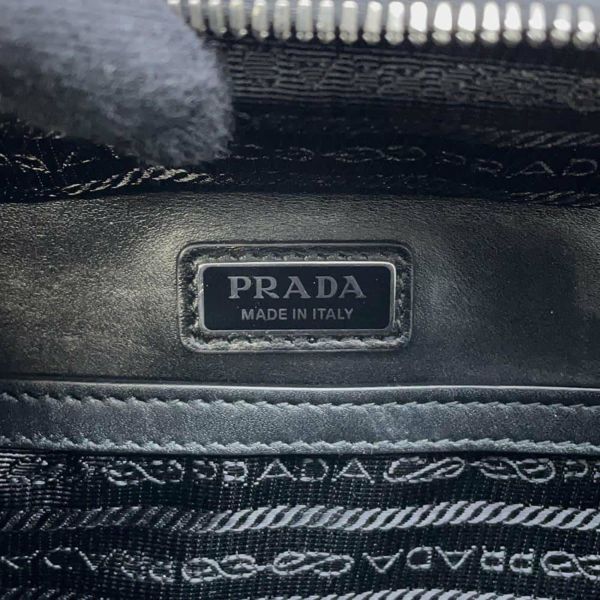 プラダ ショルダーバッグ サフィアーノレザー 2VH069 PRADA 2wayハンドバッグ 黒