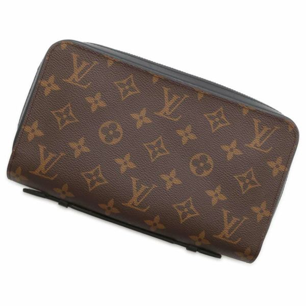 ルイヴィトン 長財布 モノグラム・マカサー ジッピーXL M61506 LOUIS VUITTON ヴィトン 財布 メンズ セカンドバッグ