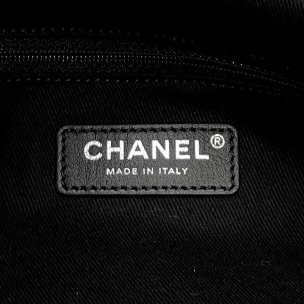 シャネル チェーンショルダーバッグ ココマーク コットン A57180 CHANEL トートバッグ 2way 黒