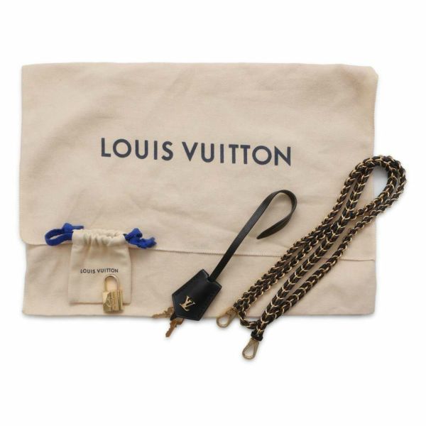 ルイヴィトン ハンドバッグ モノグラム・インク ヴァニティPM M57118 LOUIS VUITTON 2wayショルダーバッグ 黒 ブラック