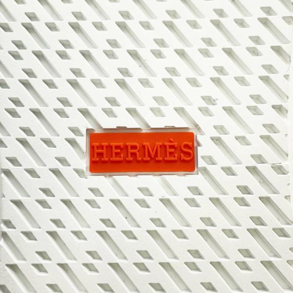 エルメス スニーカー イリコ キャンバス レディースサイズ37 HERMES 靴 ハイカット 白