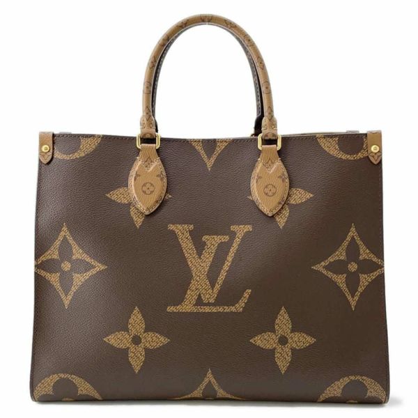 ルイヴィトン トートバッグ モノグラム・リバース ジャイアント オンザゴーMM M45321 LOUIS VUITTON ハンドバッグ