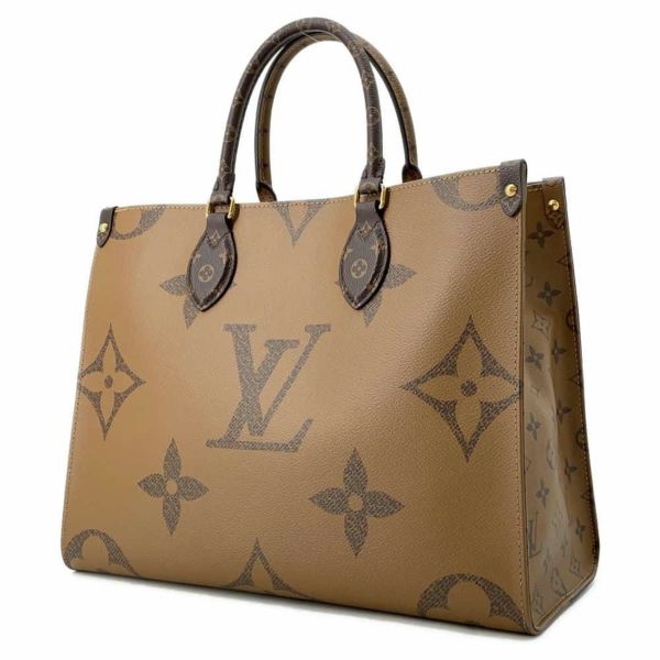 ルイヴィトン トートバッグ モノグラム・リバース ジャイアント オンザゴーMM M45321 LOUIS VUITTON ハンドバッグ