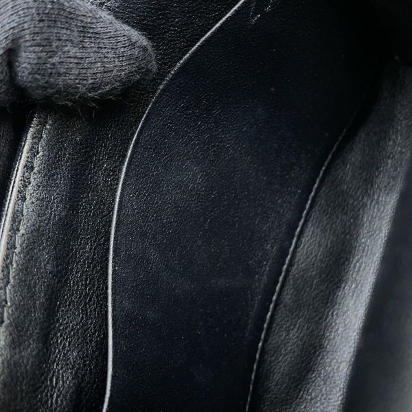 シャネル チェーンショルダーバッグ マトラッセ ココマーク ラムスキン AP2945 2way 黒