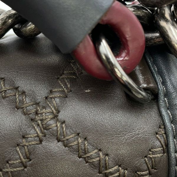 シャネル チェーンショルダーバッグ ココマーク マトラッセ ボーイシャネル トップハンドル A94804 CHANEL