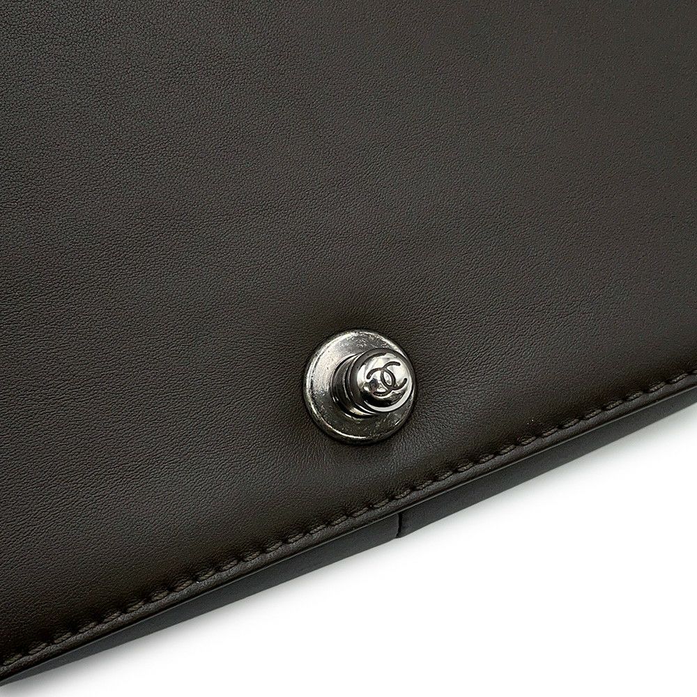 シャネル チェーンショルダーバッグ ココマーク マトラッセ ボーイシャネル トップハンドル A94804 CHANEL