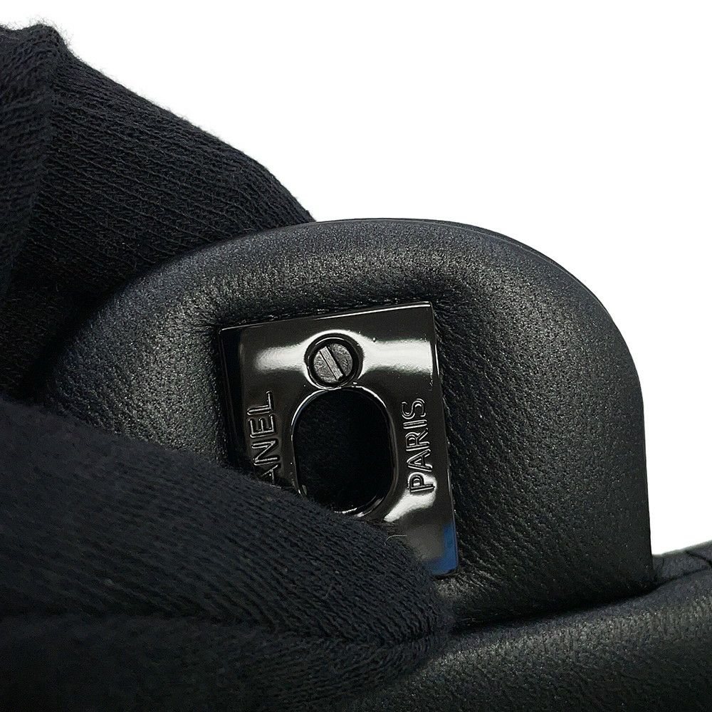 シャネル チェーンショルダーバッグ ココマーク マトラッセ ラムスキン A69900 CHANEL