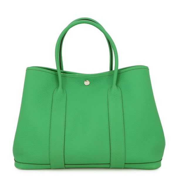 エルメス ガーデンパーティPM スティープル バンブー/シルバー金具 ネゴンダ T刻印