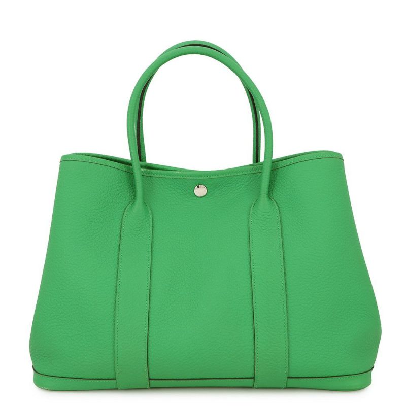 エルメス ガーデンパーティPM スティープル バンブー/シルバー金具 ネゴンダ T刻印