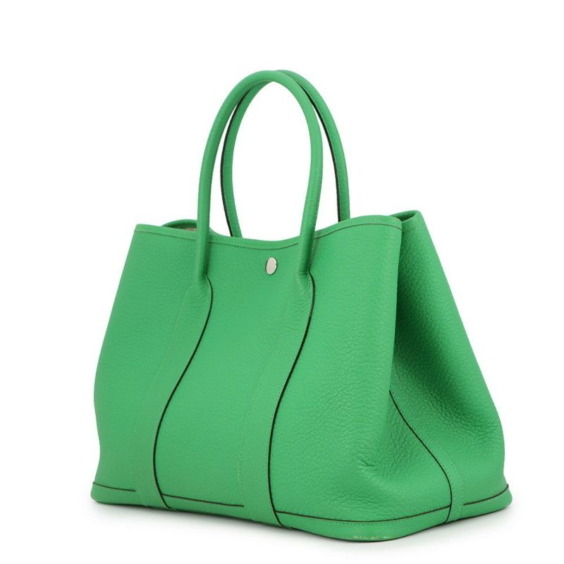 エルメス ガーデンパーティPM スティープル バンブー/シルバー金具 ネゴンダ T刻印