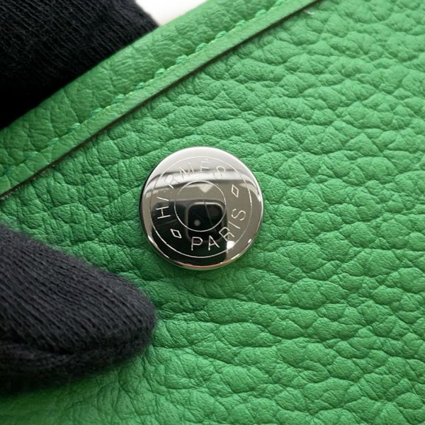 エルメス ガーデンパーティPM スティープル バンブー/シルバー金具 ネゴンダ T刻印