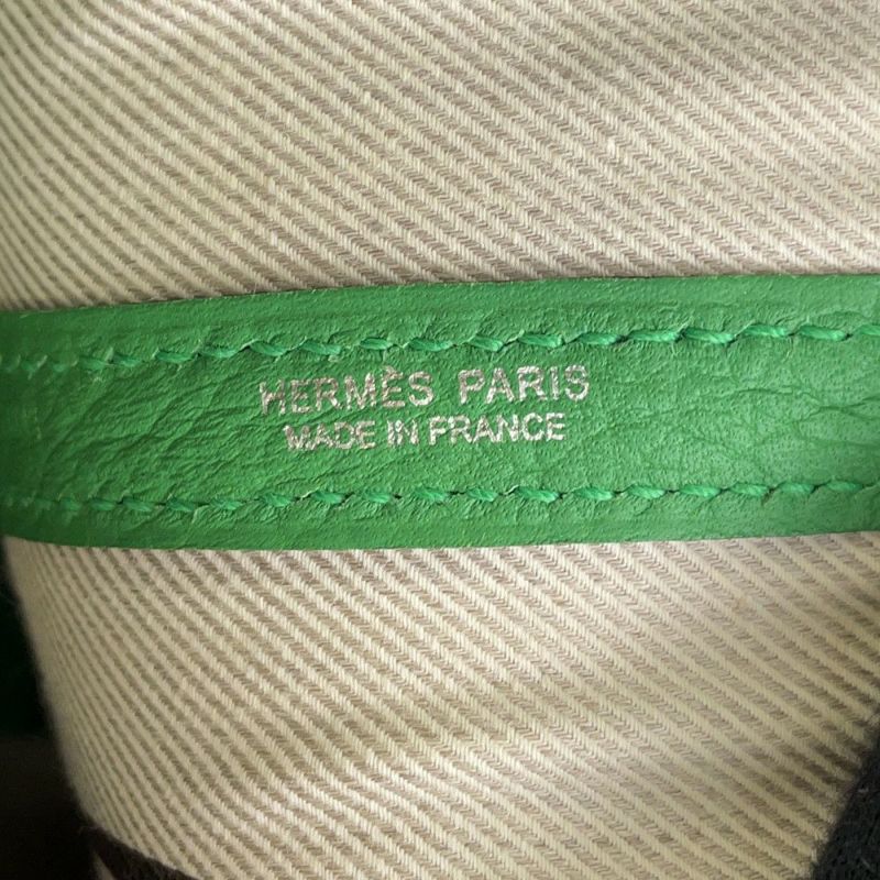 エルメス ガーデンパーティPM スティープル バンブー/シルバー金具 ネゴンダ T刻印