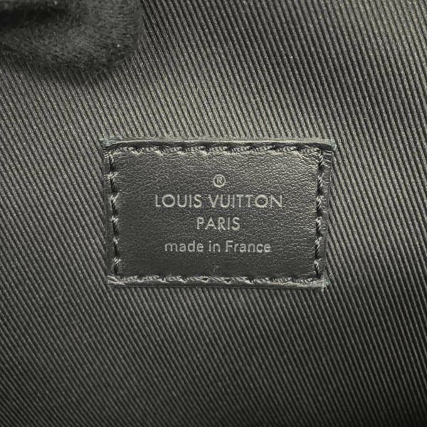 ルイヴィトン リュックサック クリストファー・スリムバックパック M58644 LOUIS VUITTON ブラック 黒