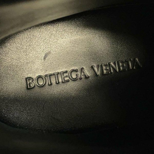 ボッテガヴェネタ ブーツ レースアップ カーフレザー メンズサイズ43 730260 BOTTEGA VENETA 靴 黒 アンクルブーツ