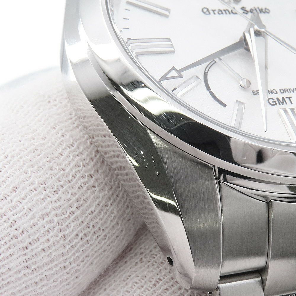 セイコー グランドセイコー ヘリテージコレクション スプリングドライブ GMT SBGE279 SEIKO 腕時計 シルバー文字盤
