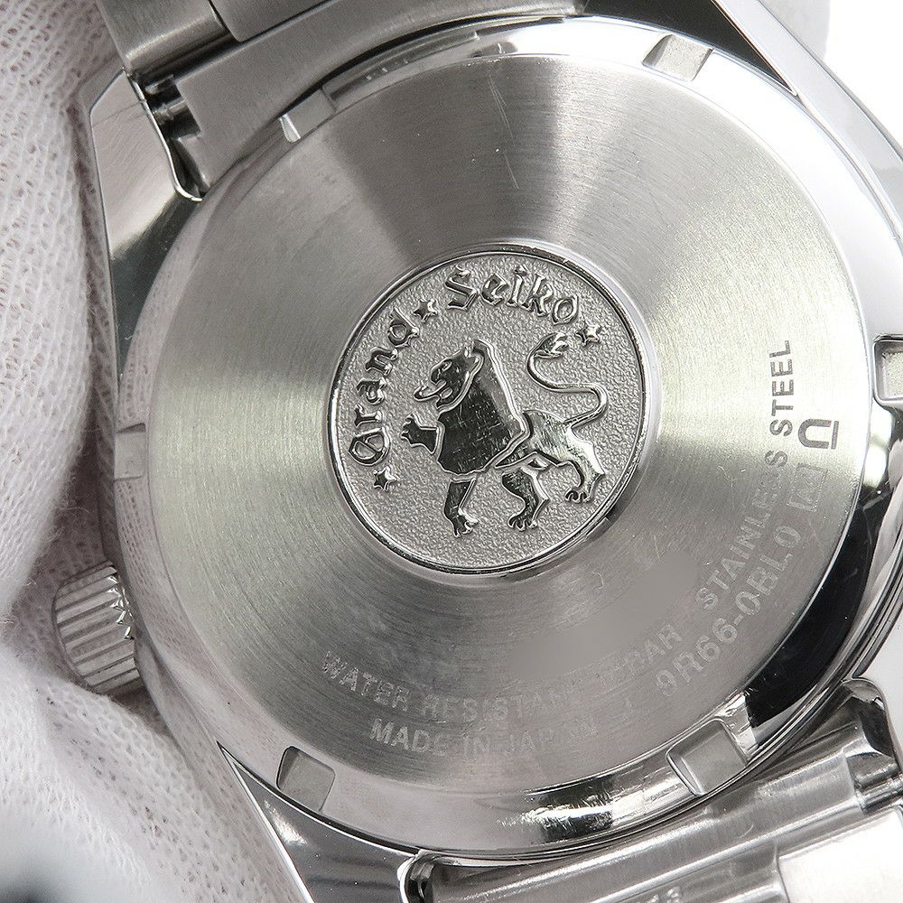セイコー グランドセイコー ヘリテージコレクション スプリングドライブ GMT SBGE279 SEIKO 腕時計 シルバー文字盤
