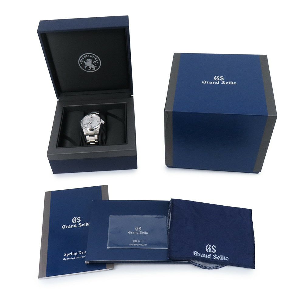 セイコー グランドセイコー ヘリテージコレクション スプリングドライブ GMT SBGE279 SEIKO 腕時計 シルバー文字盤