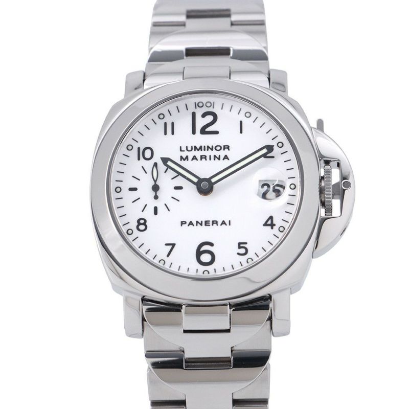 パネライ ルミノール マリーナ PAM00051 PANERAI 腕時計 白文字盤