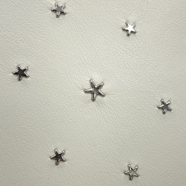 ジミーチュウ ハンドバッグ BRIA TOTE スタースタッズ レザー JIMMY CHOO 2way 白