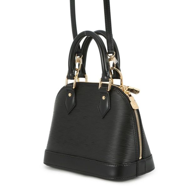 ルイヴィトン ハンドバッグ エピ LV × TM アルマ BB M13670 ヴィトン バッグ 村上隆コラボ 黒 ブラック 2wayショルダー