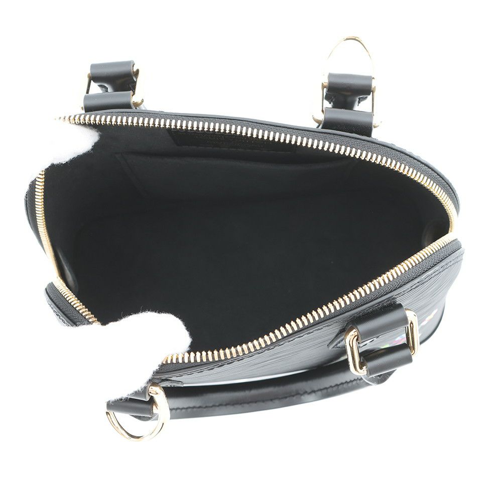 ルイヴィトン ハンドバッグ エピ LV × TM アルマ BB M13670 ヴィトン バッグ 村上隆コラボ 黒 ブラック 2wayショルダー