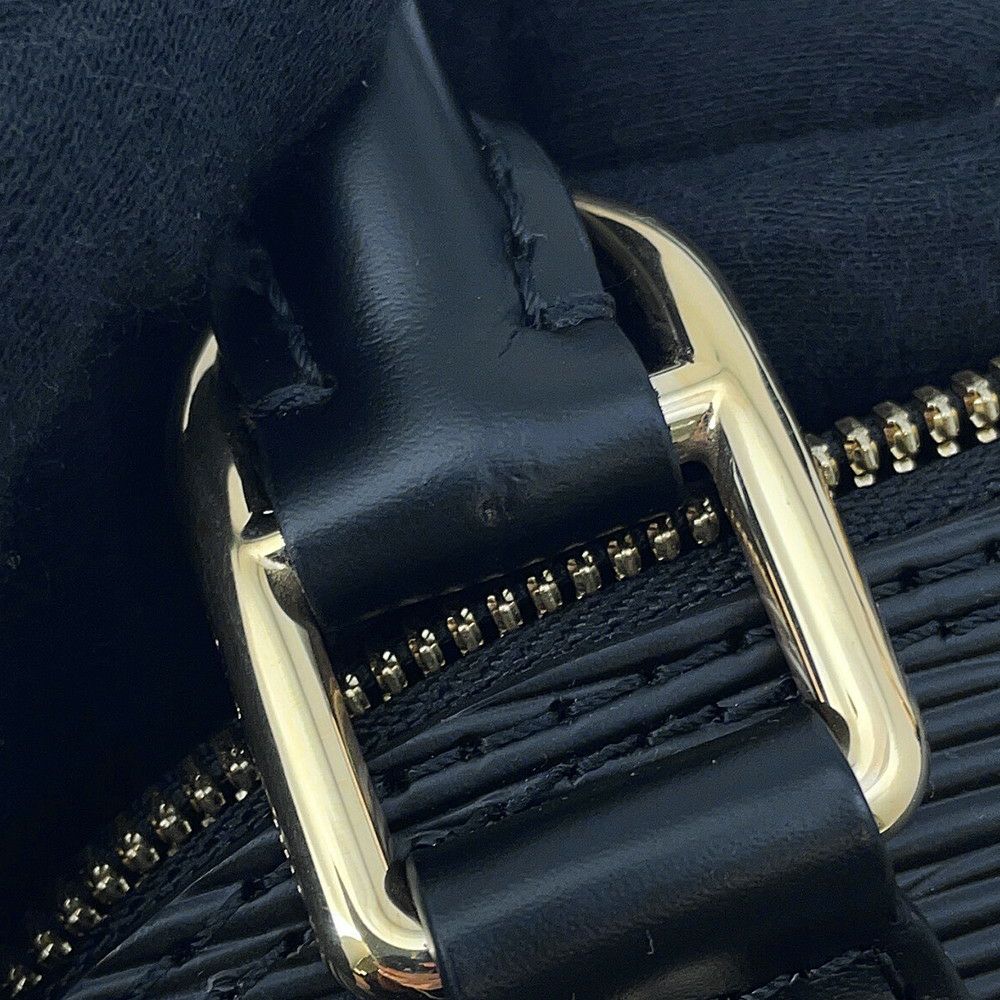 ルイヴィトン ハンドバッグ エピ LV × TM アルマ BB M13670 ヴィトン バッグ 村上隆コラボ 黒 ブラック 2wayショルダー