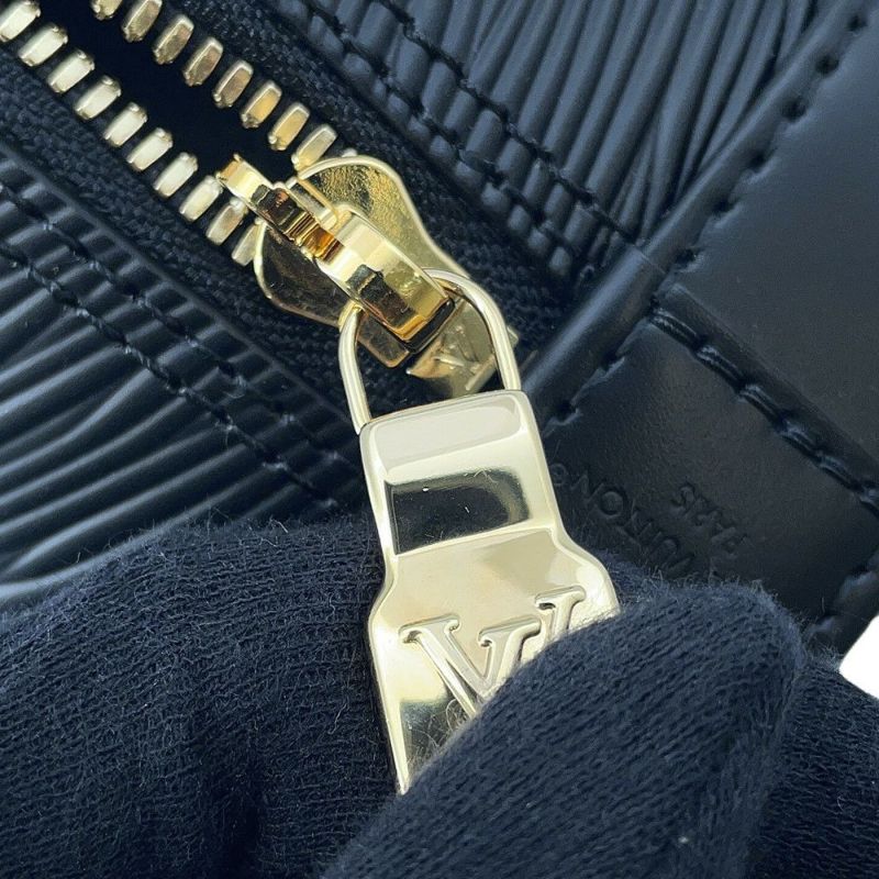 ルイヴィトン ハンドバッグ エピ LV × TM アルマ BB M13670 ヴィトン バッグ 村上隆コラボ 黒 ブラック 2wayショルダー