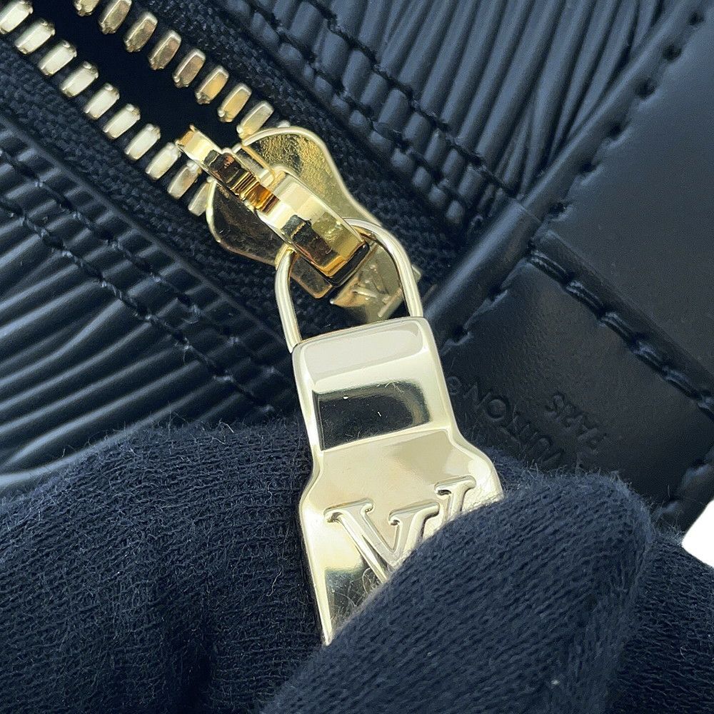 ルイヴィトン ハンドバッグ エピ LV × TM アルマ BB M13670 ヴィトン バッグ 村上隆コラボ 黒 ブラック 2wayショルダー