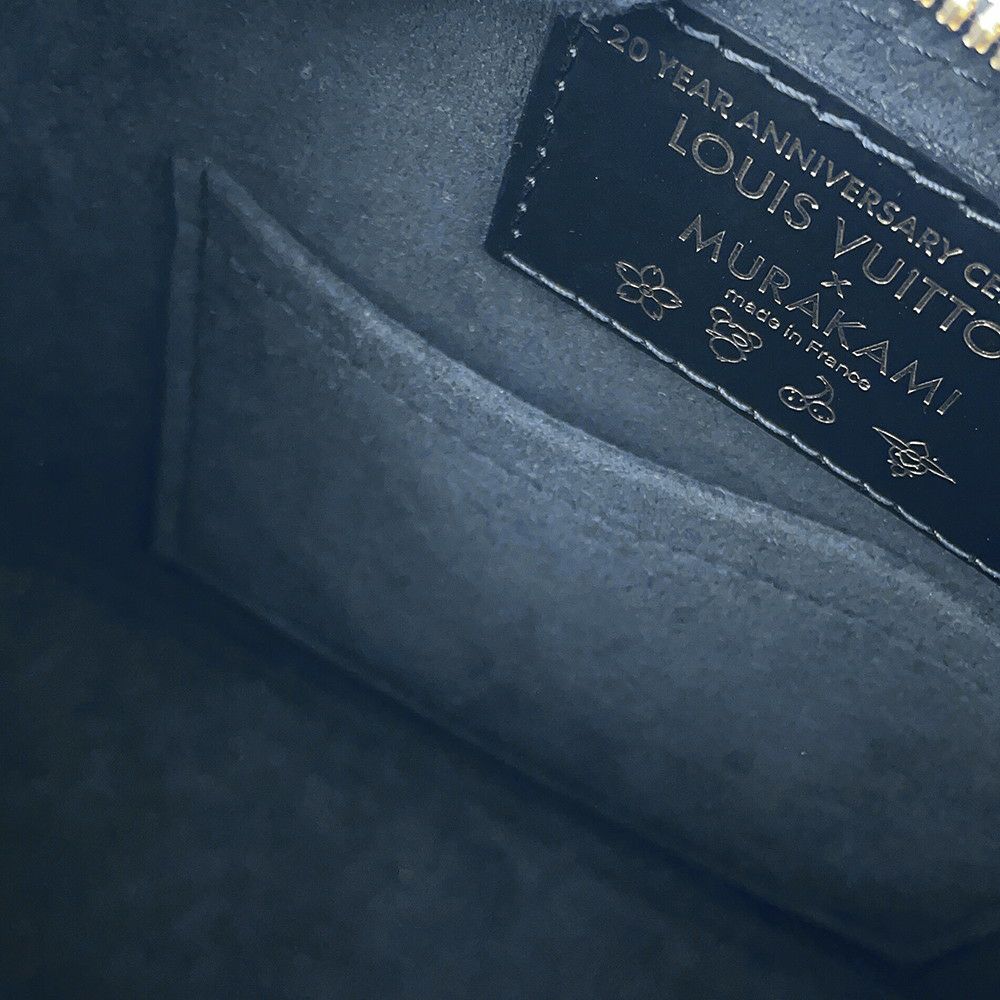 ルイヴィトン ハンドバッグ エピ LV × TM アルマ BB M13670 ヴィトン バッグ 村上隆コラボ 黒 ブラック 2wayショルダー