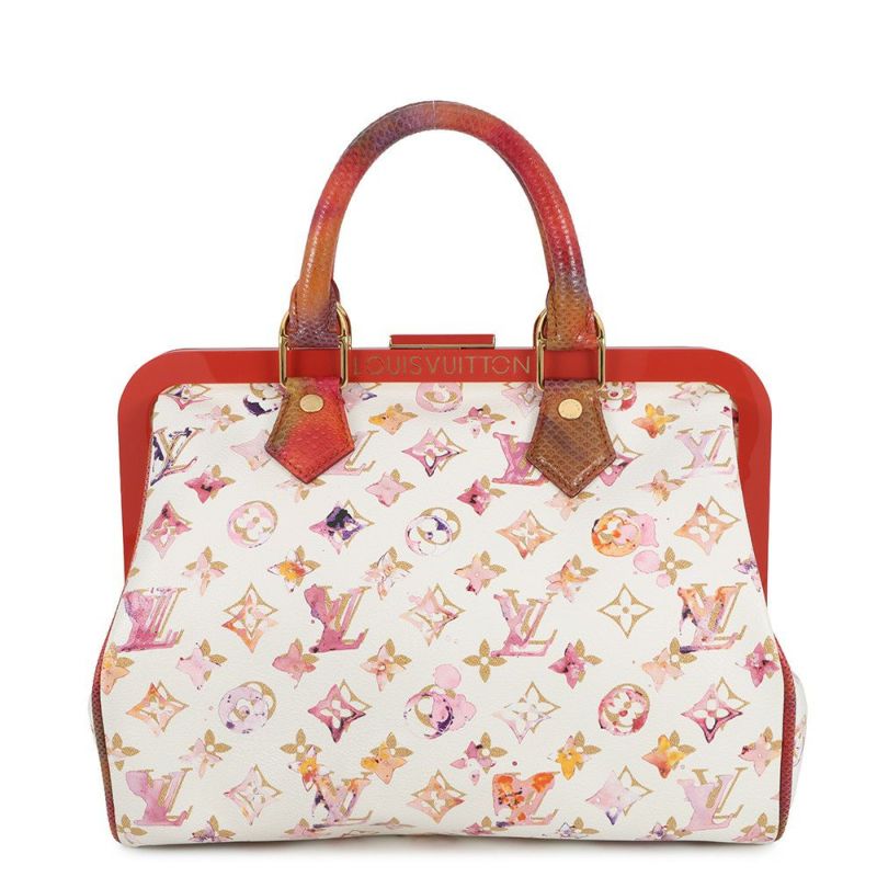 ルイヴィトン ハンドバッグ モノグラム・ウォーターカラー スピーディ 30 M95729 LOUIS VUITTON 2wayショルダー