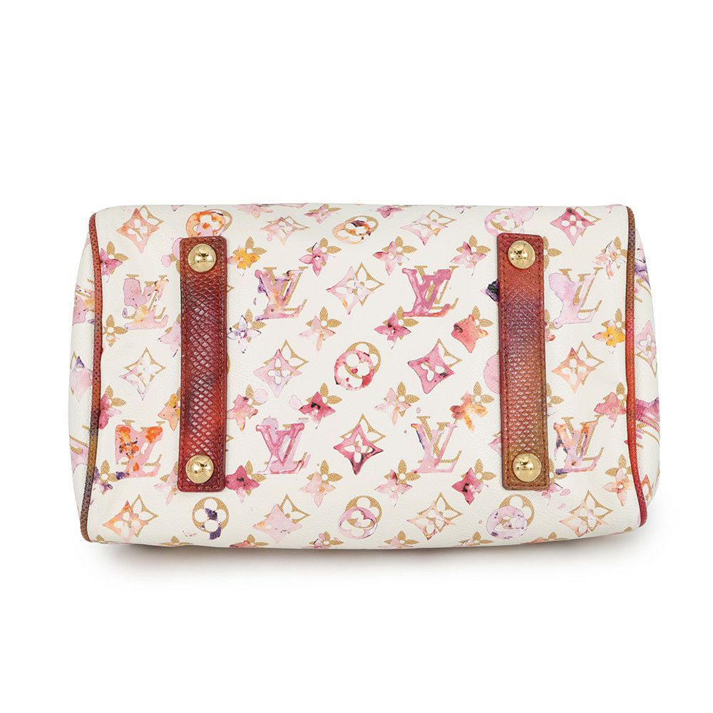 ルイヴィトン ハンドバッグ モノグラム・ウォーターカラー スピーディ 30 M95729 LOUIS VUITTON 2wayショルダー