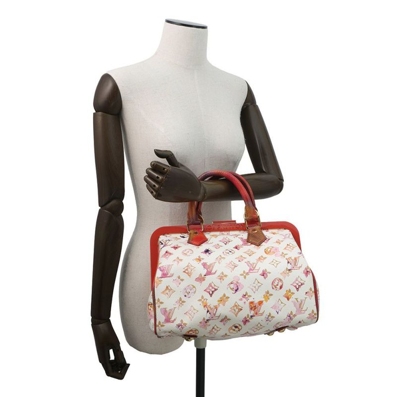 ルイヴィトン ハンドバッグ モノグラム・ウォーターカラー スピーディ 30 M95729 LOUIS VUITTON 2wayショルダー