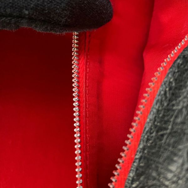 セリーヌ ハンドバッグ オーストリッチ CELINE 黒 エキゾチックレザー