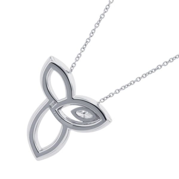 ハリーウィンストン ネックレス リリークラスター・ペンダント ダイヤモンド 46P 計0.68ct Pt950プラチナ PEDPMQRFLC
