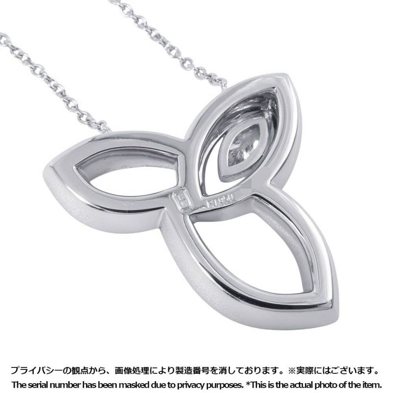 ハリーウィンストン ネックレス リリークラスター・ペンダント ダイヤモンド 46P 計0.68ct Pt950プラチナ PEDPMQRFLC