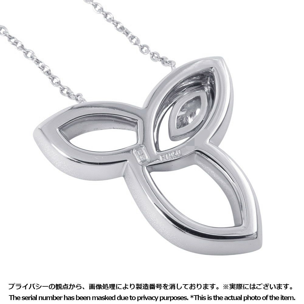ハリーウィンストン ネックレス リリークラスター・ペンダント ダイヤモンド 46P 計0.68ct Pt950プラチナ PEDPMQRFLC
