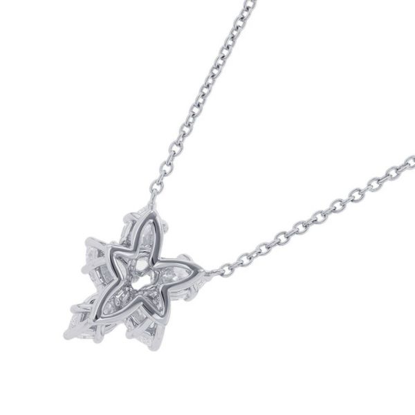 ハリーウィンストン ウィンストン・クラスター・ペンダント スモール ダイヤモンド 5P 計約1.00ct Pt950プラチナ PEDPCLSMWC