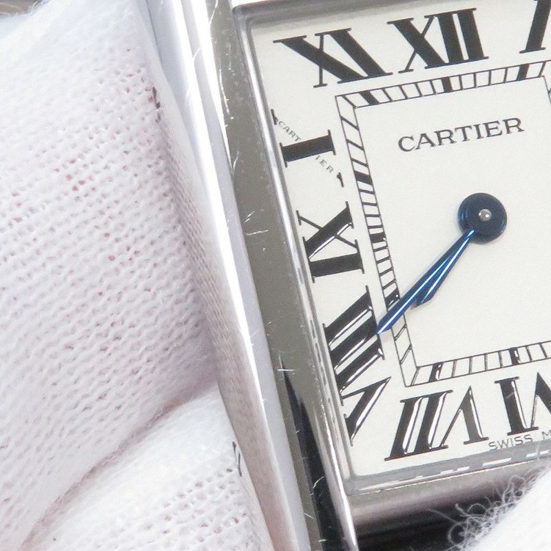 カルティエ タンク マスト SM WSTA0042 Cartier 腕時計 シルバー文字盤 クォーツ