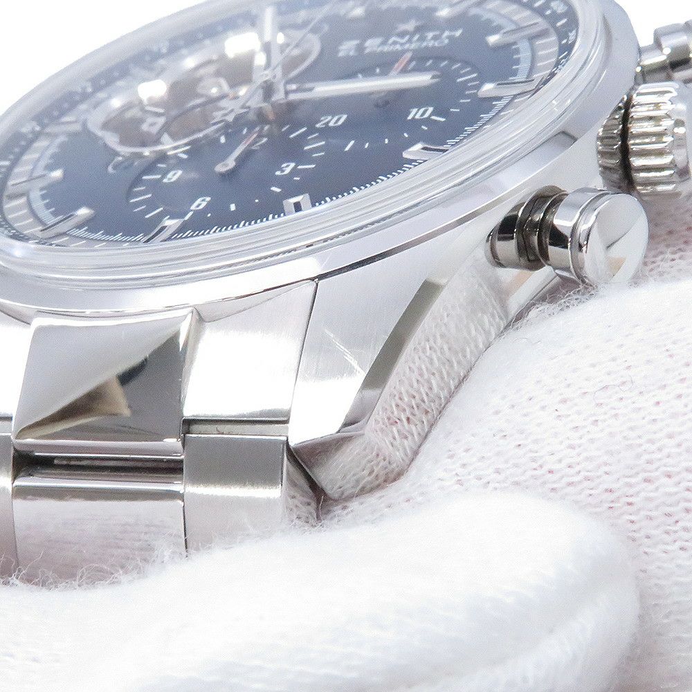 ゼニス クロノマスター エル・プリメロ オープン 03.20416.4061/51.M2040 ZENITH 腕時計 ブルー文字盤