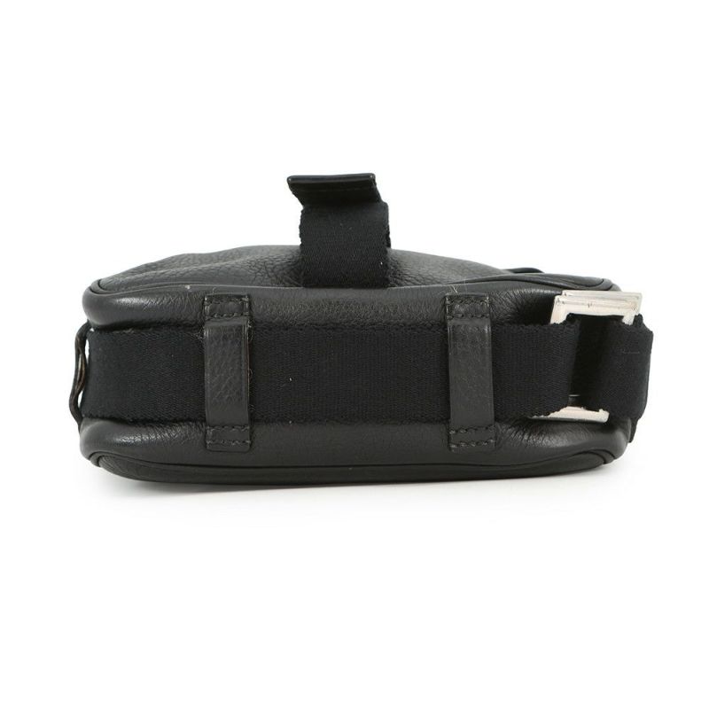 エルメス ショルダーバッグ チベットPM ブラック/シルバー金具 トリヨンクレマンス □H刻印 黒