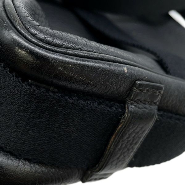 エルメス ショルダーバッグ チベットPM ブラック/シルバー金具 トリヨンクレマンス □H刻印 黒