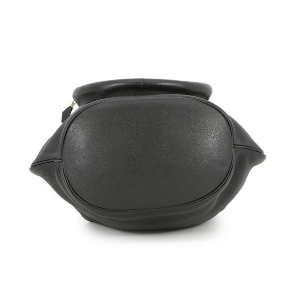 エルメス ショルダーバッグ スマックPM ブラック/イエロー/ゴールド金具 ヴォーグレネ/リザード/オーストリッチ 〇U刻印 黒