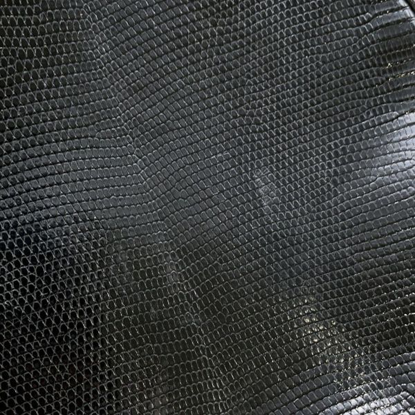 エルメス ショルダーバッグ スマックPM ブラック/イエロー/ゴールド金具 ヴォーグレネ/リザード/オーストリッチ 〇U刻印 黒