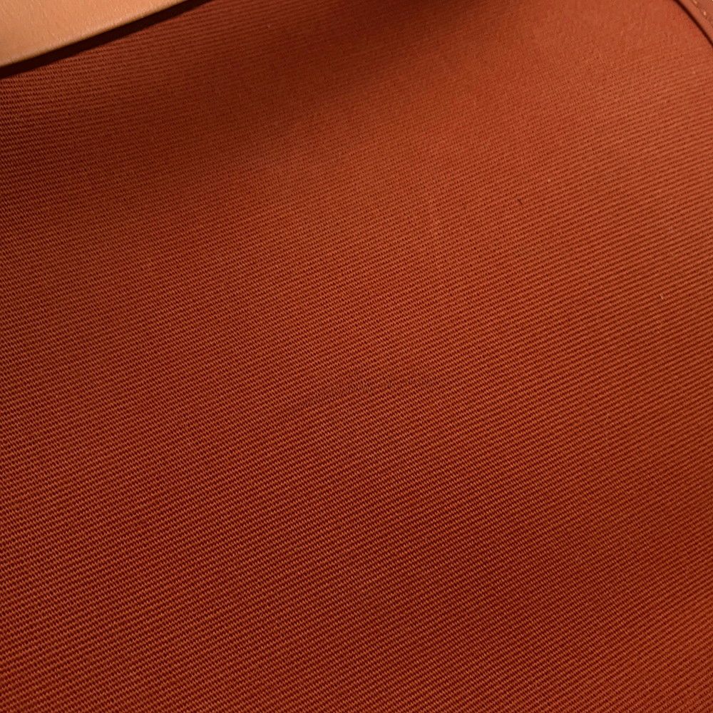 エルメス エールバッグジップPM オレンジ/ナチュラル/シルバー金具 トワルアッシュ/ヴァッシュハンター A刻印 2way