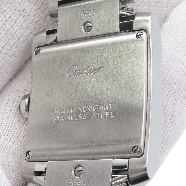 カルティエ タンク フランセーズ MM W51011Q3 Cartier 腕時計 レディース クォーツ アイボリー文字盤