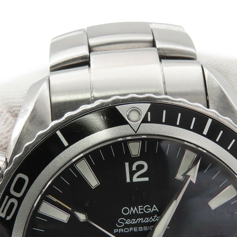 オメガ シーマスター プラネットオーシャン 2200.50.00 OMEGA 腕時計 黒文字盤