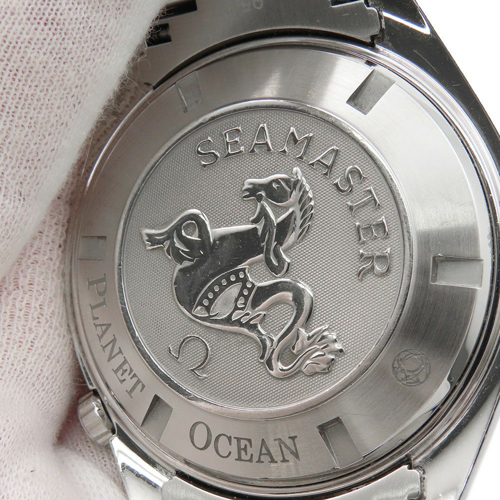 オメガ シーマスター プラネットオーシャン 2200.50.00 OMEGA 腕時計 黒文字盤