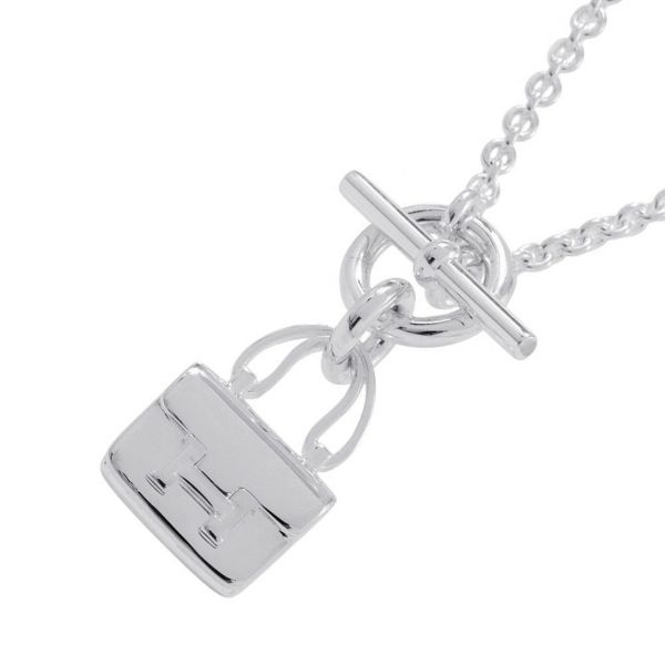 エルメス ネックレス アミュレット コンスタンス ペンダント ネックレス SV925シルバー HERMES ジュエリー